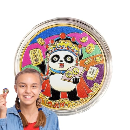 Generico Panda Themed Coin, Lucky Panda Coin, Panda Coin Gift, Panda Collectible Souvenir, Good Fortune Panda Coin, Panda Coin Collector's Item, Lucky Animal Coin, Panda Coin for Enthusiasts, Generico Panda Themed Coin, Lucky Panda Coin, Panda Coin Gift, Panda Collectible Souvenir, Good Fortune Panda Coin, Panda Coin Collector's Item, Lucky Animal Coin, Panda Coin for Enthusiasts, von Generisch