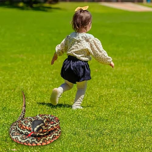 Generico Plüschschlange, weiche Tierpuppe - multifunktionales dekoratives Kissen für Zimmer Studio Familie Geburtstag Kinder Paare Dekoration Generico Plüschschlange, weiche Tierpuppe - multifunktionales dekoratives Kissen für Zimmer Studio Familie Geburtstag Kinder Paare Dekoration von Generisch