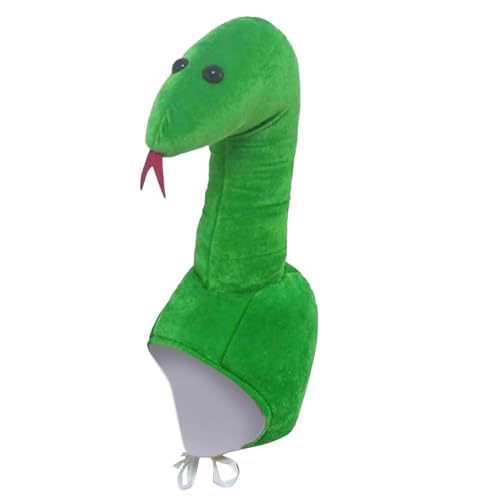 Generico Plush Snake Hat, Cosplay Snake Hat, Chinese Snake Hat, Snake Kostüm Hat, Funny Animal Hat, Cute and Comfortable Cosplay Headgear for Festivals, Events, and Holiday Dress-Up Fun Generico Plush Snake Hat, Cosplay Snake Hat, Chinese Snake Hat, Snake Kostüm Hat, Funny Animal Hat, Cute and Comfortable Cosplay Headgear for Festivals, Events, and Holiday Dress-Up Fun von Generisch