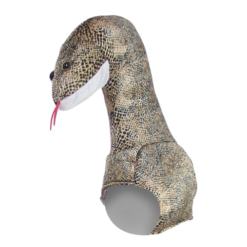 Generico Plush Snake Hat, Cosplay Snake Hat, Chinese Snake Hat, Snake Kostüm Hat, Funny Animal Hat, Cute and Comfortable Cosplay Headgear for Festivals, Events, and Holiday Dress-Up Fun Generico Plush Snake Hat, Cosplay Snake Hat, Chinese Snake Hat, Snake Kostüm Hat, Funny Animal Hat, Cute and Comfortable Cosplay Headgear for Festivals, Events, and Holiday Dress-Up Fun von Generisch