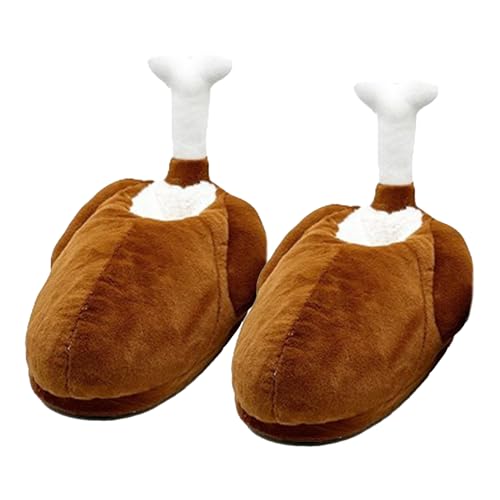 Generico Plush Turkey Leg Toy - Novelty Stuffed Drumstick, Festive Table Plush | Cute Food Shape Pillow Children Women Men Girls Boys, Cozy Slippers Ornament For Holiday Gag Decoration Generico Plush Turkey Leg Toy - Novelty Stuffed Drumstick, Festive Table Plush | Cute Food Shape Pillow Children Women Men Girls Boys, Cozy Slippers Ornament For Holiday Gag Decoration von Generisch