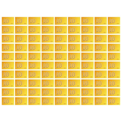 Generico Poker-Chip-Set, Pokerchip mit Zahlen - 100 kratzfeste Spielkarten-Chips, interaktive Brettspiele für Erwachsene Frauen Männer Amateure Enthusiasten von Generisch