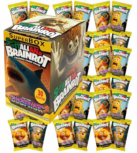 Skifidol Brainrot Trading Card Game, Cosmische Halluzination Beta-Serie, Super Box mit 30 Beuteln Skifidol Brainrot Trading Card Game, Cosmische Halluzination Beta-Serie, Super Box mit 30 Beuteln von Generisch
