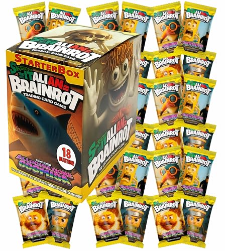 Skifidol Brainrot Trading Card Game Starterbox Kosmische Halluzination 18 Beutel | Exklusive Verpackung Skifidol Brainrot Trading Card Game Starterbox Kosmische Halluzination 18 Beutel | Exklusive Verpackung von Generisch