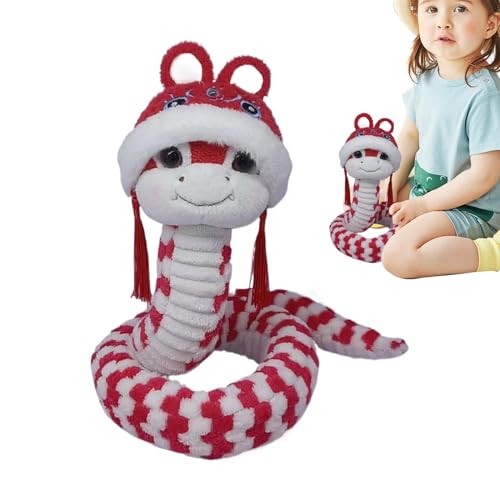 Generico Snake Year Plush, Chinese New Year Decorations, Lunar New Year Plush, Snake Mascot Plush, Cute Snake Plush Toy, Snake Plush For 2025, Chinese New Year Snake, Snake Plush Toy For Home Generico Snake Year Plush, Chinese New Year Decorations, Lunar New Year Plush, Snake Mascot Plush, Cute Snake Plush Toy, Snake Plush For 2025, Chinese New Year Snake, Snake Plush Toy For Home von Generisch