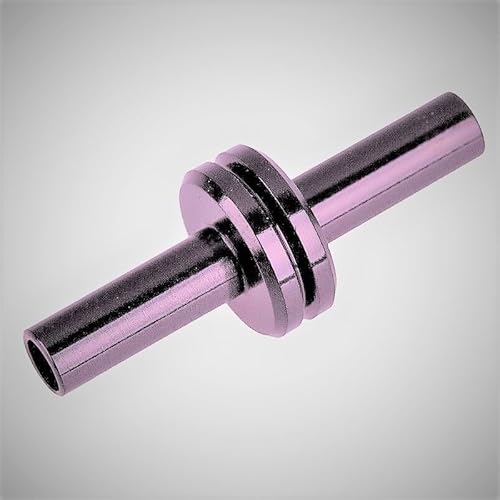 Generico Verbindungsstück Kraftstoffschlauch 20 mm M2 Ersatzteil Modell RC UR1112 verschiedene Farben (Violett) von Generisch