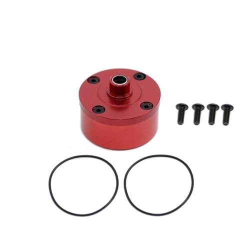 Generisch 1/8 1/7 Skala RC Car Differential Case Upgrade Teil kompatibel mit Talion OUTBOCK FRAKTION LINGHTLESS Modellen(Red) von Generisch