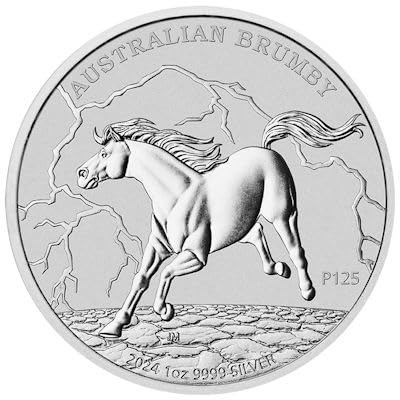 Generisch 1 Oz Silber Australien Brumby Horse 2024 1 Unze Silbermünze Silver Coin Generisch 1 Oz Silber Australien Brumby Horse 2024 1 Unze Silbermünze Silver Coin von Generisch
