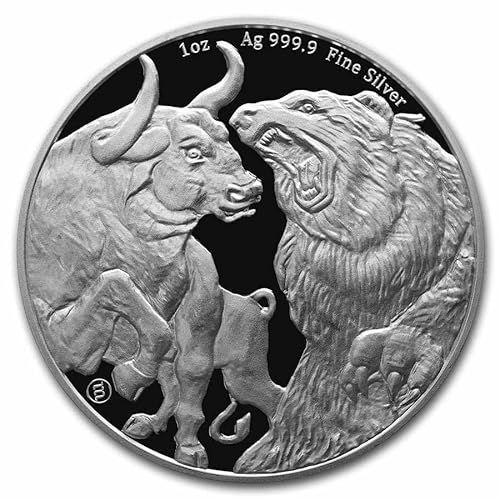 Generisch 1 Oz Silbermünze Tokelau - Bull 2022 Bear -BU- Silber 999 Silver Coin Generisch 1 Oz Silbermünze Tokelau - Bull 2022 Bear -BU- Silber 999 Silver Coin von Generisch