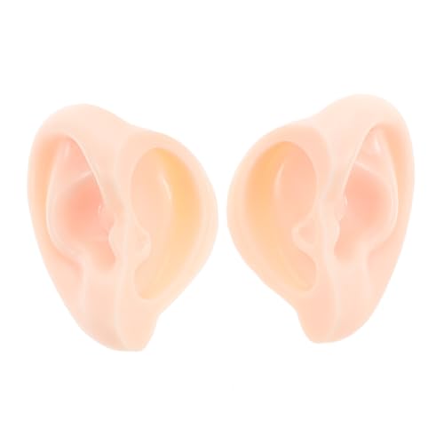 Generisch 1 Paar Puppenohren Mini Puppen Puppenteile Puppenherstellungszubehör Teil Für Puppen Miniaturohren Puppenherstellungsohren Künstliche Ohren Teile Ohrenersatz Für von Generisch