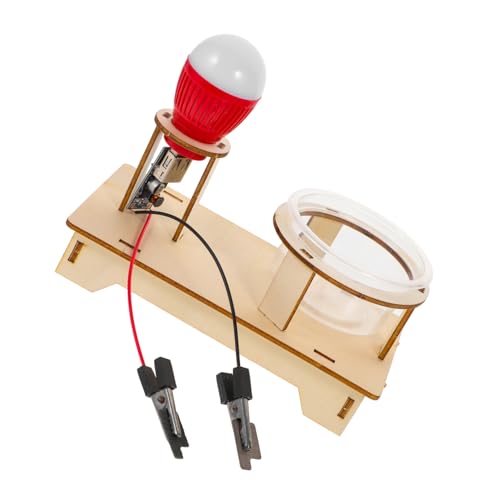 Generisch 1 Satz Brine Electric Conduction Lamp Experiment Kit DIY Physik Experimentierkasten für Interaktives Lernspielzeug zur Praktischer Fähigkeiten und Wissenschaftsinteresse von Generisch