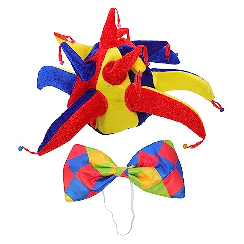 Generisch 1 Satz Clown-Kostüm Piratenhüte Bogen Fischhut Stirnbänder Piraten-Augenklappe Kappe Cosplay-Clown-Hut Clown-Hut-Stirnband Party-Clown-Hut Clown-Zubehör Clown Bühnenhut Stoff Generisch 1 Satz Clown-Kostüm Piratenhüte Bogen Fischhut Stirnbänder Piraten-Augenklappe Kappe Cosplay-Clown-Hut Clown-Hut-Stirnband Party-Clown-Hut Clown-Zubehör Clown Bühnenhut Stoff von Generisch