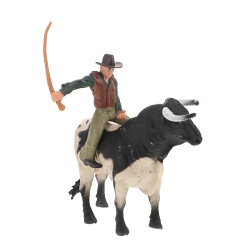 Generisch 1 Satz Cowboy-Modell Stierfigur Rodeo-Actionfiguren Stierdekoration Kuh Bullenmodell Kinderspielzeug Cowboy Stierkampf Modell Stierkampf-Modellornament dekorative Stierstatue Harz Generisch 1 Satz Cowboy-Modell Stierfigur Rodeo-Actionfiguren Stierdekoration Kuh Bullenmodell Kinderspielzeug Cowboy Stierkampf Modell Stierkampf-Modellornament dekorative Stierstatue Harz von Generisch