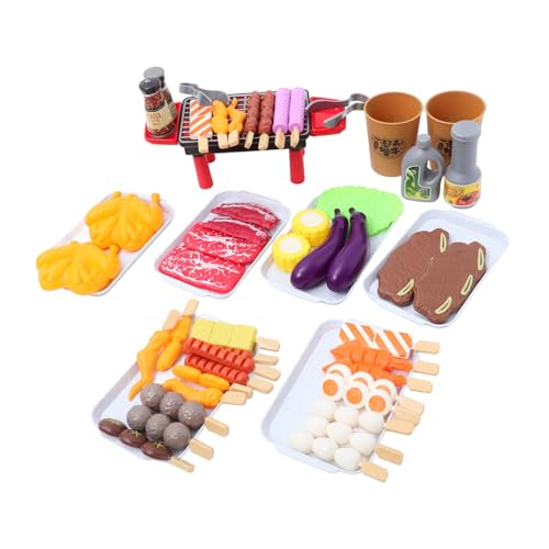 Generisch 1 Satz Grillspielzeug familienspiele Rollenspiel Simuliertes Grillwerkzeug -Lebensmittel grillzange küche so tun, als ob sie Grill Rollenspiel Abs Generisch 1 Satz Grillspielzeug familienspiele Rollenspiel Simuliertes Grillwerkzeug -Lebensmittel grillzange küche so tun, als ob sie Grill Rollenspiel Abs von Generisch