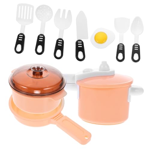 Generisch 1 Satz Kochen Küche Fantasievolle Spielküche Accessoires Für Mädchen Spielgeschirr Vorgeben Lustiges Kinderspielzeug Filigranes Rollenspiel- Pp von Generisch
