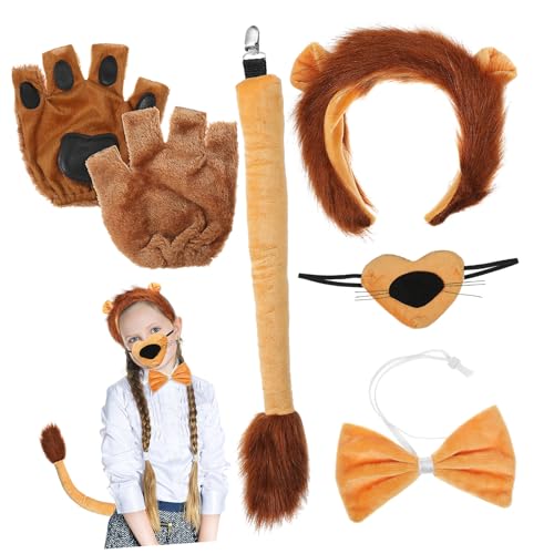 Generisch 1 Satz Löwenbekleidungszubehör Hund Löwenmähne Zaubererkostüm Löwenmähne Für Hund Löwenohr Stirnband Babykostüm Giraffe Tierische Halloween-kostüme Löwen-outfit Bausatz Garn Generisch 1 Satz Löwenbekleidungszubehör Hund Löwenmähne Zaubererkostüm Löwenmähne Für Hund Löwenohr Stirnband Babykostüm Giraffe Tierische Halloween-kostüme Löwen-outfit Bausatz Garn von Generisch