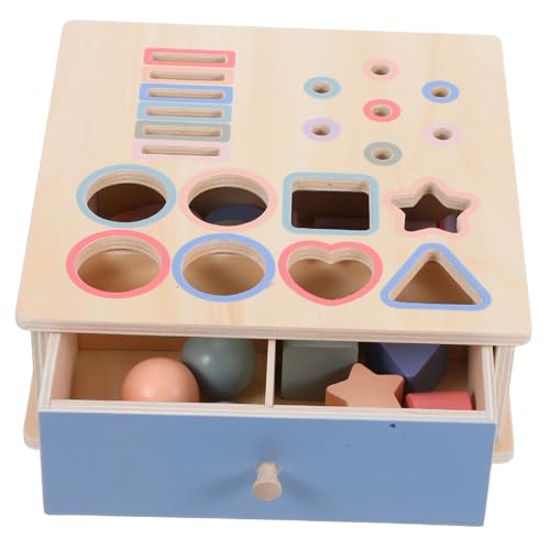 Generisch 1 Satz Montessori Holzform Sortierbox für Kleinkinder Jahre Frühförderung und Formmatching Kognitive Entwicklung Sicheres aus Holz Generisch 1 Satz Montessori Holzform Sortierbox für Kleinkinder Jahre Frühförderung und Formmatching Kognitive Entwicklung Sicheres aus Holz von Generisch