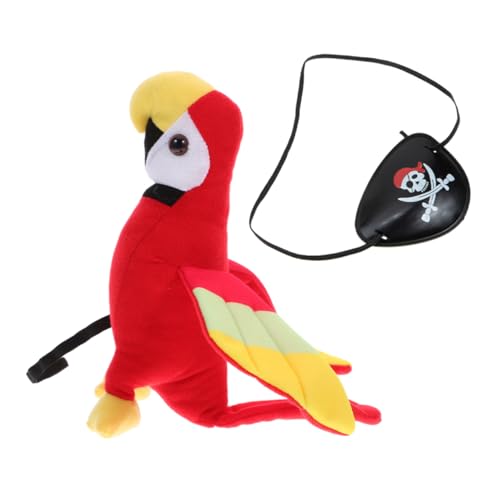 Generisch 1 Satz Piratenpapagei Taube Papageienspielzeug Halloween- gefüllter Papagei Papageienbarsch Piraten papagei Kostüm Augenklappen Stofftier Papagei Vogelmodell Baumwolle Generisch 1 Satz Piratenpapagei Taube Papageienspielzeug Halloween- gefüllter Papagei Papageienbarsch Piraten papagei Kostüm Augenklappen Stofftier Papagei Vogelmodell Baumwolle von Generisch