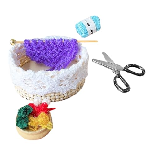 Generisch 1 Satz Puppenhaus Dekoration Dekore Mini Handstrickset Puppenhaus Dekorationen Miniatur Werkzeuge Garn Bastelbedarf Simulations Nähkorb Mini Möbel Für Puppenhaus Stoff Generisch 1 Satz Puppenhaus Dekoration Dekore Mini Handstrickset Puppenhaus Dekorationen Miniatur Werkzeuge Garn Bastelbedarf Simulations Nähkorb Mini Möbel Für Puppenhaus Stoff von Generisch
