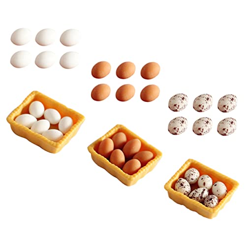 Generisch 1 Satz Puppenstuben-Eier für kinderspielzeug Küchenspielzeug zum so tun, als ob sie EIN Küchenspielzeug Miniatur-Ei-Ornamente Miniatur-Eier Harz Generisch 1 Satz Puppenstuben-Eier für kinderspielzeug Küchenspielzeug zum so tun, als ob sie EIN Küchenspielzeug Miniatur-Ei-Ornamente Miniatur-Eier Harz von Generisch