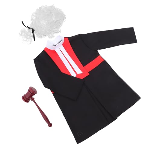 Generisch 1 Satz Richterkostüm Perückenrichter Richterhammer Karriere Richter-Outfit Kleidung anziehen Dress -up -Kit Richter Kostüm Männlich jung Richter-Anwalt-Kostüm Hammer-Stütze Plastik Generisch 1 Satz Richterkostüm Perückenrichter Richterhammer Karriere Richter-Outfit Kleidung anziehen Dress -up -Kit Richter Kostüm Männlich jung Richter-Anwalt-Kostüm Hammer-Stütze Plastik von Generisch