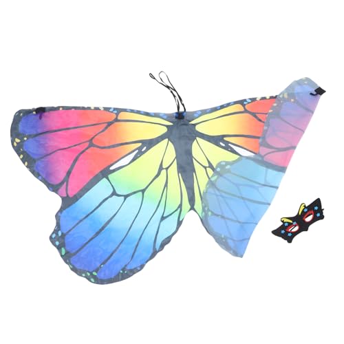 Generisch 1 Satz Schmetterlings-Umhang Kinderkostüme Bienenkostüm LED-Flügel halloween für halloween für schmetterlinge flügel schmetterlingsflügel kostüm Polyester Generisch 1 Satz Schmetterlings-Umhang Kinderkostüme Bienenkostüm LED-Flügel halloween für halloween für schmetterlinge flügel schmetterlingsflügel kostüm Polyester von Generisch