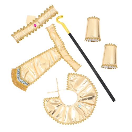 Generisch 1 Set Nachgeahmtes Darstellendes Kostüm -Outfit-kit Rollenspielkostüm Ägyptischer -Requisite Imitiertes Darstellendes Kostüm Party-Cosplay-Requisite Cosplay-Party Generisch 1 Set Nachgeahmtes Darstellendes Kostüm -Outfit-kit Rollenspielkostüm Ägyptischer -Requisite Imitiertes Darstellendes Kostüm Party-Cosplay-Requisite Cosplay-Party von Generisch