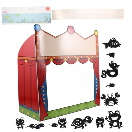 1 Set Schatten Puppet Kit Kinder Handwerk Spielzeug Für Storytelling Puppet Zeigen Theater Bildung von Generisch