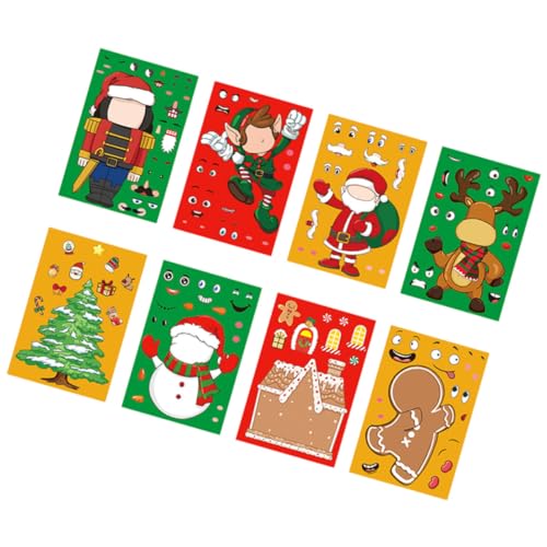 Generisch 1 Set Weihnachtsaufkleber Weihnachtsgesichtsaufkleber Aufkleber Weihnachtssimulationsbaum Weihnachtsetiketten Aufkleber Schneemanngesichter Aufkleber Für Ornamente Generisch 1 Set Weihnachtsaufkleber Weihnachtsgesichtsaufkleber Aufkleber Weihnachtssimulationsbaum Weihnachtsetiketten Aufkleber Schneemanngesichter Aufkleber Für Ornamente von Generisch