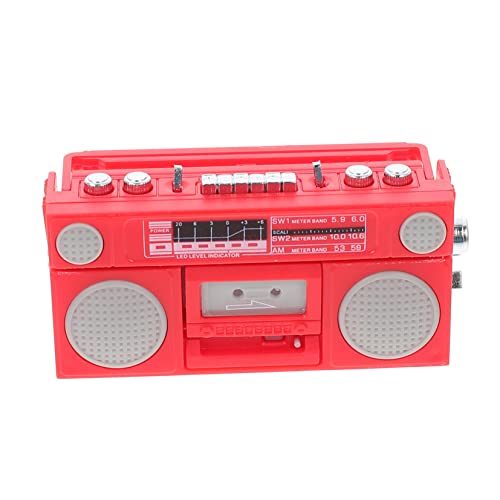 Generisch 1 Stück Mini Simulation Retro Recorder Miniaturmöbel Puppenhaus Recorder Für Kassettenrekorder Audiorecorder Retro Mini Möbelzubehör Kleines Aufnahmegerät Abs Rot Generisch 1 Stück Mini Simulation Retro Recorder Miniaturmöbel Puppenhaus Recorder Für Kassettenrekorder Audiorecorder Retro Mini Möbelzubehör Kleines Aufnahmegerät Abs Rot von Generisch