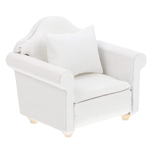 Generisch 1 Stück Mini weißes europäisches Sofa Miniatur-Puppenstubensofa Mini -Hausmöbel Mini-Sofa Mini-Simulationsmöbel Puppenhauszubehör und Möbel Möbelmodell Puppenstubensessel Baumwolle Generisch 1 Stück Mini weißes europäisches Sofa Miniatur-Puppenstubensofa Mini -Hausmöbel Mini-Sofa Mini-Simulationsmöbel Puppenhauszubehör und Möbel Möbelmodell Puppenstubensessel Baumwolle von Generisch