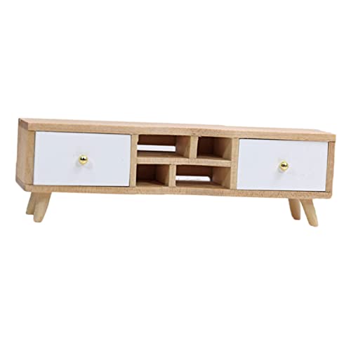 Generisch 1 Stück Möbel Miniaturen Mini Puppenhaus Puppenhaus Möbel Pflanzen Moderne Puppenhaus Möbel Mini Pflanzen Zubehör Vintage Wohndekor Retro Holz von Generisch