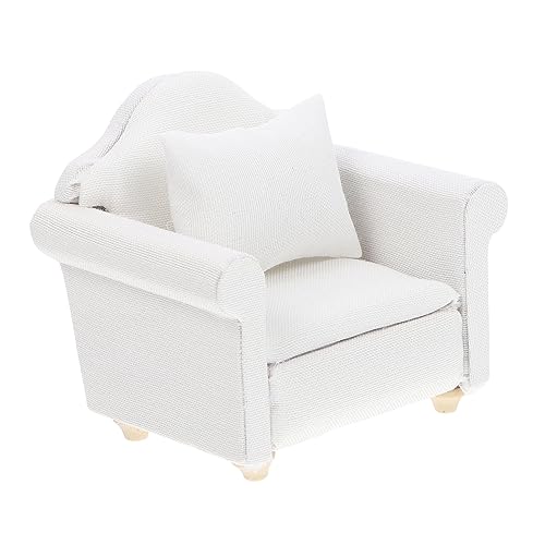 Generisch 1 Stück Puppenhaus Einzelsofa Mit Kissen Miniatur Puppenhaus Sofa Mini Möbel Miniatur Sofa Puppenhaus Couch Mini Sofa Puppenmöbel Sofas Spielzeughaus Holz Weiß Generisch 1 Stück Puppenhaus Einzelsofa Mit Kissen Miniatur Puppenhaus Sofa Mini Möbel Miniatur Sofa Puppenhaus Couch Mini Sofa Puppenmöbel Sofas Spielzeughaus Holz Weiß von Generisch