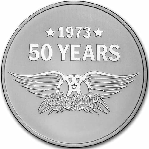 Generisch 1 Unze Silbermünze zum 50. Bandjubiläum - 1 Oz Silber 999 Niue 2023 Silver Coin von Generisch