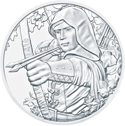 Generisch 1 oz Silbermünze 825 Jahre Wien Münze - Robin Hood 2019 - Stempelglanz Silver Coin Generisch 1 oz Silbermünze 825 Jahre Wien Münze - Robin Hood 2019 - Stempelglanz Silver Coin von Generisch