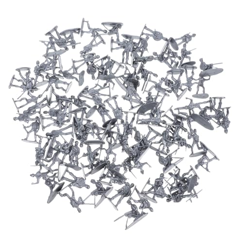 Generisch 100 Stück Mini Soldatenfiguren Militärmodelle aus Robustem für Rollenspiele und Sandkasten Detailgetreue Soldaten für Sammler Generisch 100 Stück Mini Soldatenfiguren Militärmodelle aus Robustem für Rollenspiele und Sandkasten Detailgetreue Soldaten für Sammler von Generisch