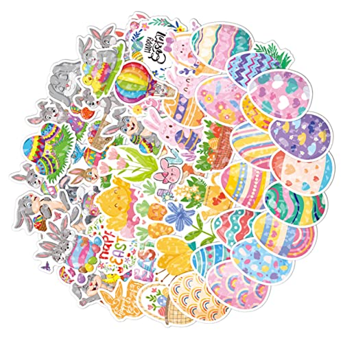 Generisch 100St Scrapbooking-Aufkleber tapetenablöser Ostereier Sticker eiersticker Ostern Wasserflaschen-Aufkleber Aufkleber für Skateboard Massenaufkleber für Jugendliche Vinyl-Aufkleber Generisch 100St Scrapbooking-Aufkleber tapetenablöser Ostereier Sticker eiersticker Ostern Wasserflaschen-Aufkleber Aufkleber für Skateboard Massenaufkleber für Jugendliche Vinyl-Aufkleber von Generisch