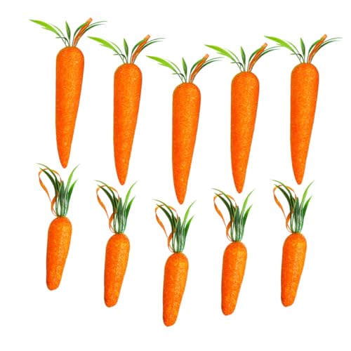 Generisch 10St Karotte-Anhänger zu Ostern basteln für Ostern gartendekoration hängende Dekorationen Karottensamen Karotten-Ornamente zu Ostern Festival-Ornament Schaum Orange Generisch 10St Karotte-Anhänger zu Ostern basteln für Ostern gartendekoration hängende Dekorationen Karottensamen Karotten-Ornamente zu Ostern Festival-Ornament Schaum Orange von Generisch
