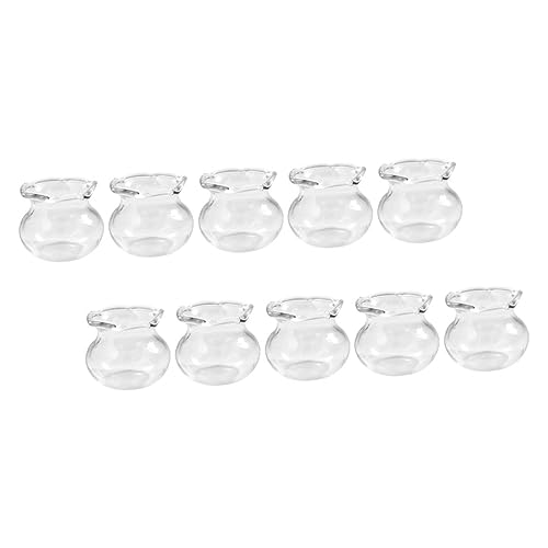 10-stück Mini Aquarium Spielzeug Miniatur Aquarium Modell Dekorative Fisch Schalen Für Puppenhaus 10-stück Mini Aquarium Spielzeug Miniatur Aquarium Modell Dekorative Fisch Schalen Für Puppenhaus von Generisch