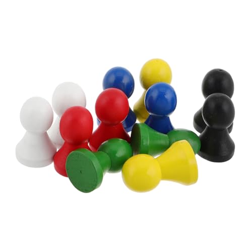 Generisch 12 Stück Holz Spielfiguren für Brettspiele Menschliche Figuren für Schach und Dame Langlebig und Vielseitig für Tabletop Spiele Generisch 12 Stück Holz Spielfiguren für Brettspiele Menschliche Figuren für Schach und Dame Langlebig und Vielseitig für Tabletop Spiele von Generisch