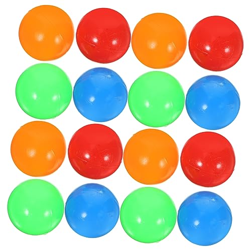 Generisch 120St Bohnen essendes Spiel Kugeln ersetzen Spiel Ersatzmurmeln Ersatz-Spielmurmeln Ersatzbälle Spielzeugkugeln für Ersatzkugeln für Bohnen Perle Bohnenspiel Essen von Generisch