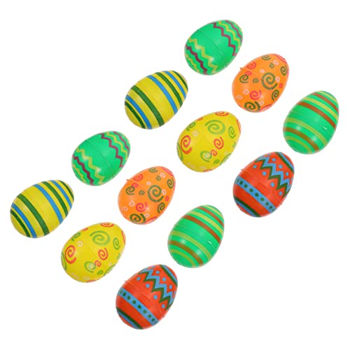Generisch 12st -gacha Ei Süßigkeiten Osterkörbchenfüller Eierbecher Ostern Themenkorb Große Ostereier Dinosaurier-ei Maracas-ostereier Gefüllte Eierbehälter Mit Deckel Osterdeko Plastik Generisch 12st -gacha Ei Süßigkeiten Osterkörbchenfüller Eierbecher Ostern Themenkorb Große Ostereier Dinosaurier-ei Maracas-ostereier Gefüllte Eierbehälter Mit Deckel Osterdeko Plastik von Generisch