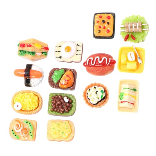 Generisch 15st Simuliertes Brot Burger Kochen Gefälscht Miniaturen Mini- -Rollenspiel Mini-küchenszenendekor Miniatur-Lebensmittel-Requisite Mini Schmücken Harz Generisch 15st Simuliertes Brot Burger Kochen Gefälscht Miniaturen Mini- -Rollenspiel Mini-küchenszenendekor Miniatur-Lebensmittel-Requisite Mini Schmücken Harz von Generisch