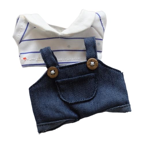 Generisch 17 cm Puppen-Weiß-Kleiderset Hochzeitskleid Puppe Weiße Kleidung für Beliebte Puppen Zubehör Anziehkleidung für Süße Puppen Kunsthandwerk (C, A) von Generisch