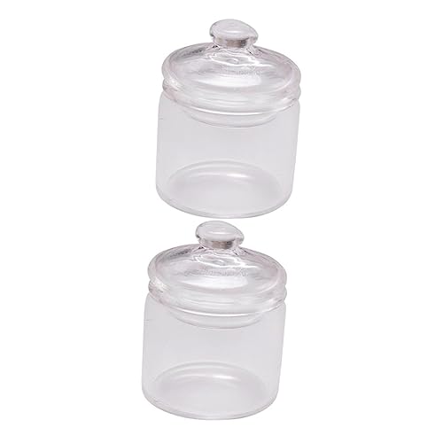 Generisch 2 STK Miniatur-Krug süße Dose Salzdosen für die Küche Mini-Tasse Reagenzgläser lagercontainer glasgefäß Micro Kleines Hausdekor Miniaturglas Transparent Generisch 2 STK Miniatur-Krug süße Dose Salzdosen für die Küche Mini-Tasse Reagenzgläser lagercontainer glasgefäß Micro Kleines Hausdekor Miniaturglas Transparent von Generisch