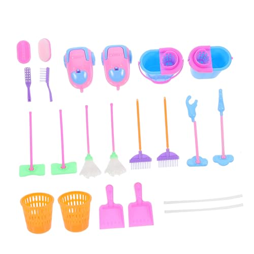 Generisch 2 Sätze à 18 Stück Reinigungswerkzeug-Set Gel Kinderbesen Fixierspray Reinigen Kinderauto Tun So, Als Würden Sie Monster Colorful Plastik Generisch 2 Sätze à 18 Stück Reinigungswerkzeug-Set Gel Kinderbesen Fixierspray Reinigen Kinderauto Tun So, Als Würden Sie Monster Colorful Plastik von Generisch