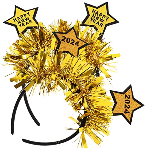 2 Stücke 2024 Neue Jahr Stirnband 2024 Zahlen Glitter Star Haar Zubehör Für Mädchen Jungen Party Kopfschmuck 2 Stücke 2024 Neue Jahr Stirnband 2024 Zahlen Glitter Star Haar Zubehör Für Mädchen Jungen Party Kopfschmuck von Generisch