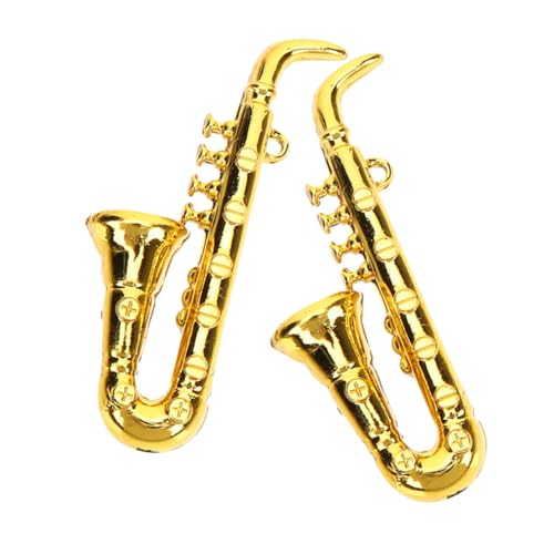 Generisch 2 Stück Mini Saxophon Miniatur Instrumente Puppenhaus Retro Klein Realistisch Requisite Mini Musikinstrument Dekoration Saxophon Figur Miniatur Instrument Kunststoff Generisch 2 Stück Mini Saxophon Miniatur Instrumente Puppenhaus Retro Klein Realistisch Requisite Mini Musikinstrument Dekoration Saxophon Figur Miniatur Instrument Kunststoff von Generisch