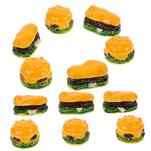 Generisch 20 Stück Hamburger Deko Teiliges Realistische Burger Modelle für Puppenhaus oder Lehrmittel für Kreative Dekoration und Entspannungsspielzeug Generisch 20 Stück Hamburger Deko Teiliges Realistische Burger Modelle für Puppenhaus oder Lehrmittel für Kreative Dekoration und Entspannungsspielzeug von Generisch