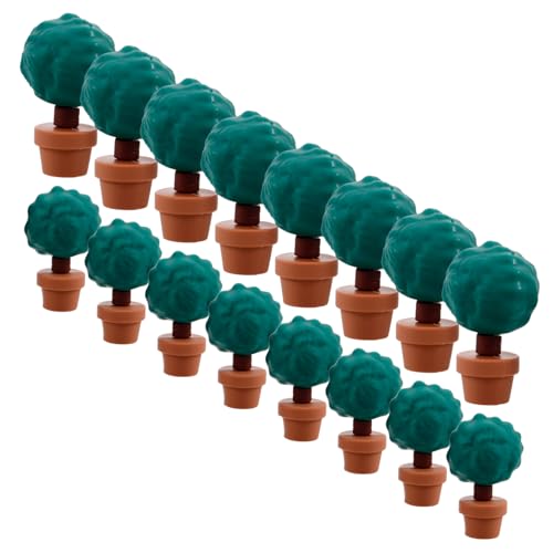 Generisch Make It Mini: 20 Miniaturbäume Aus Weichem Gummi Im Topf Für Puppenhaus Und Eisenbahnlandschaft Generisch Make It Mini: 20 Miniaturbäume Aus Weichem Gummi Im Topf Für Puppenhaus Und Eisenbahnlandschaft von Generisch